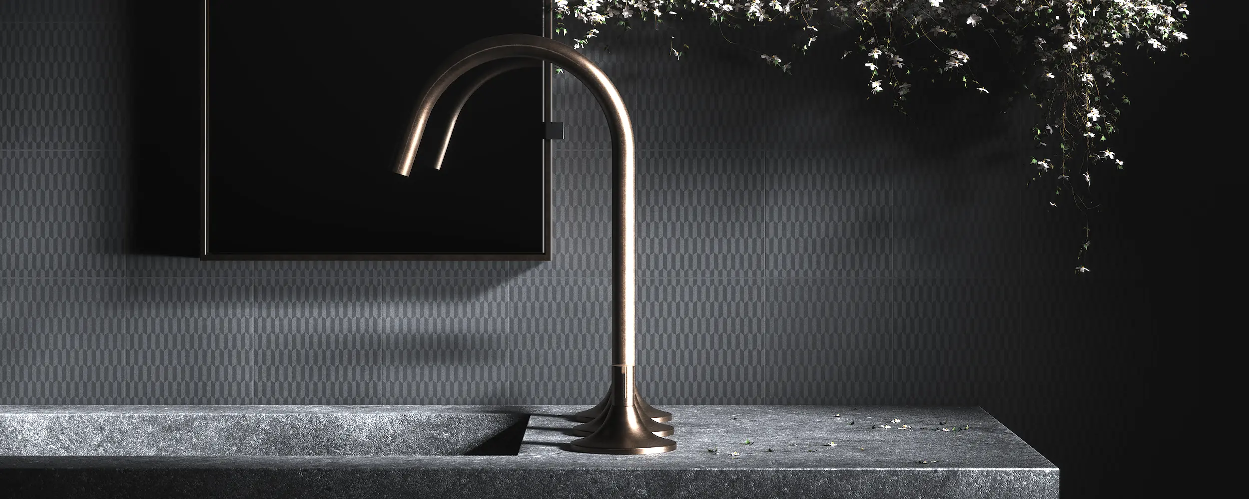 Designer tiles for architecture and interior design