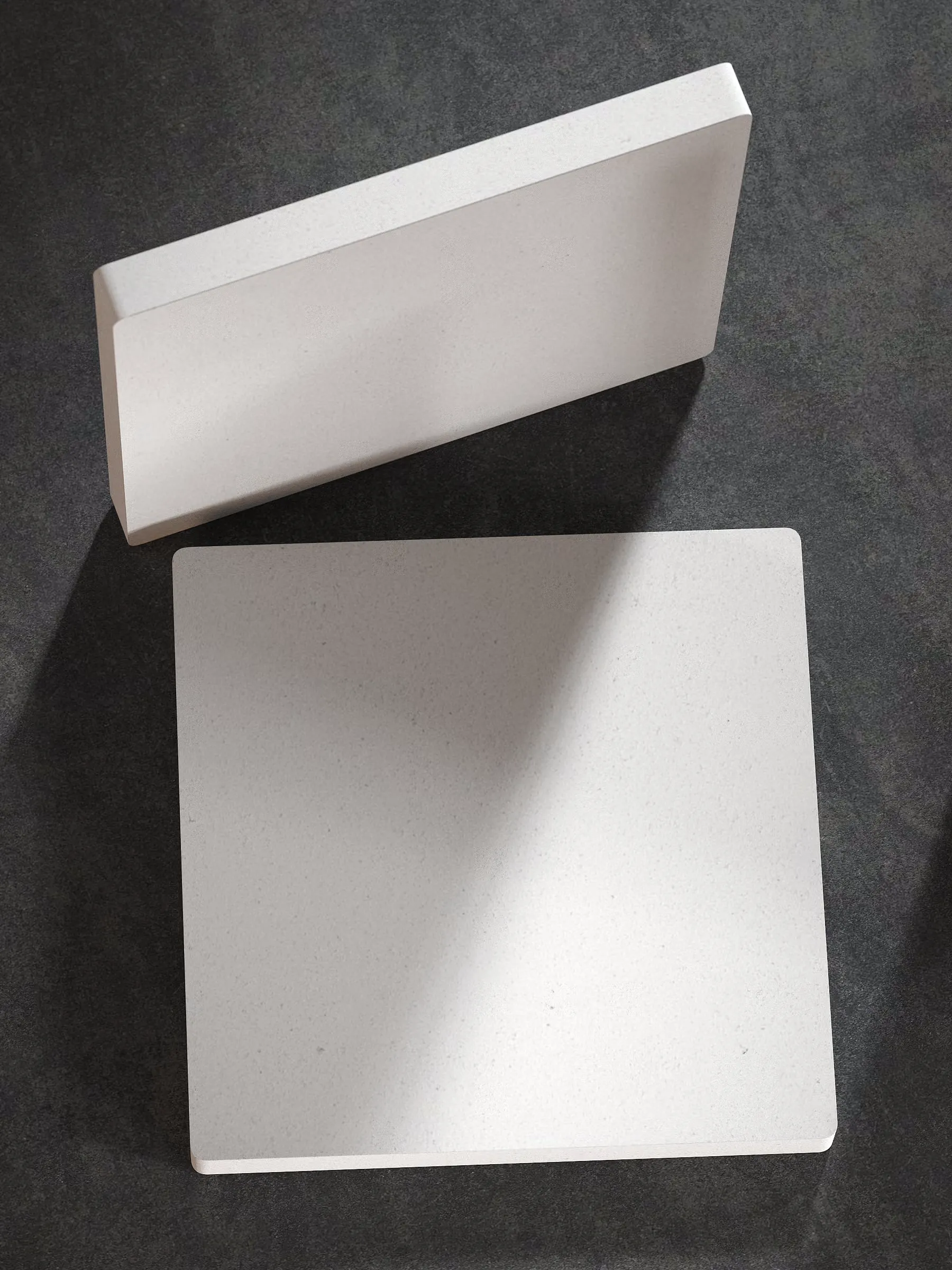 Baldosas hidráulicas en auténtico cemento blanco
