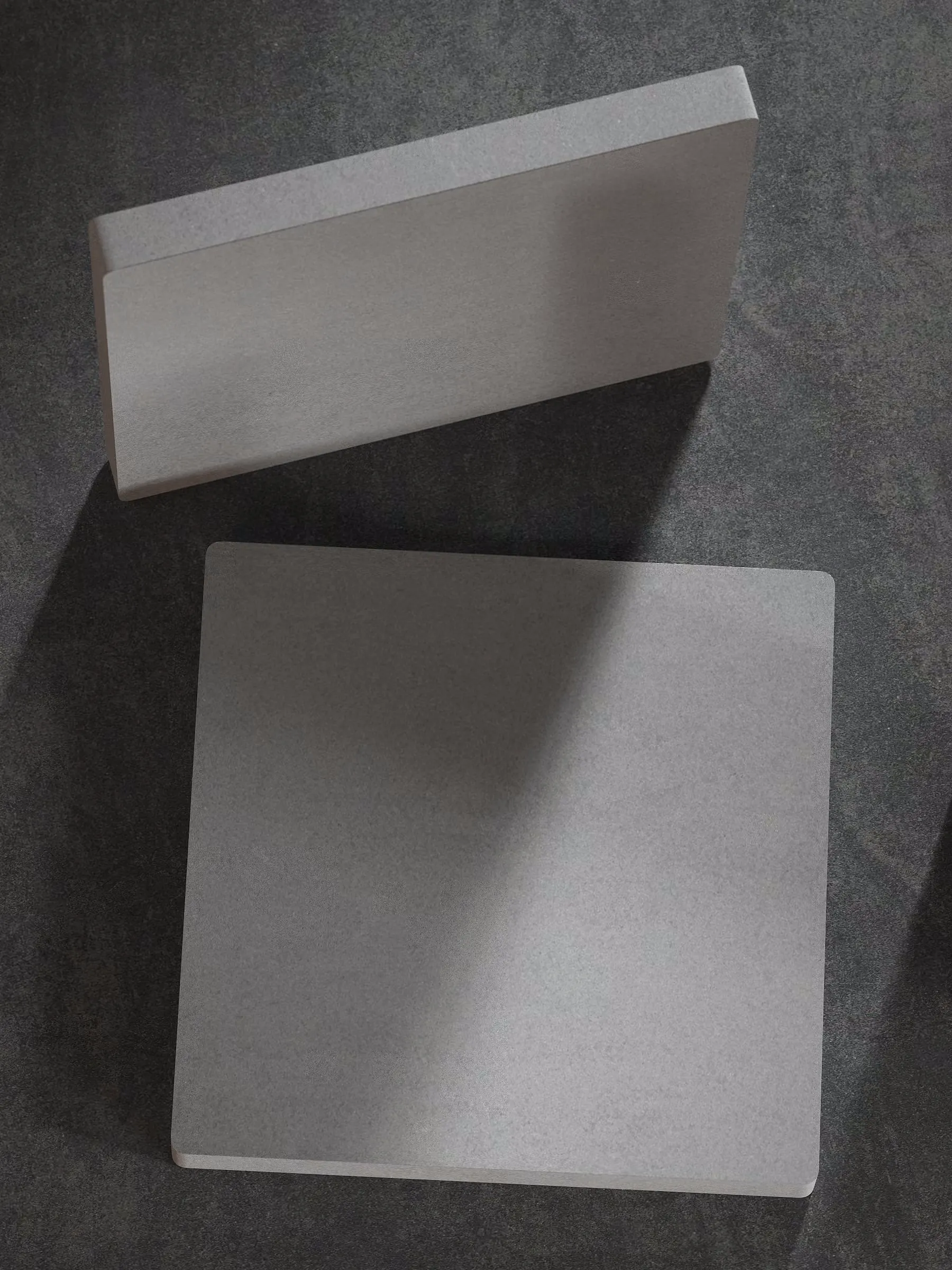 Baldosas hidráulicas en auténtico cemento gris