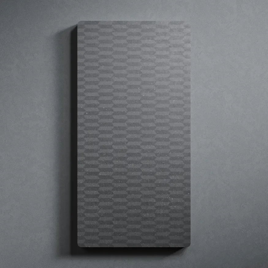 Concrete tiles - Arena 10x20 black graphite