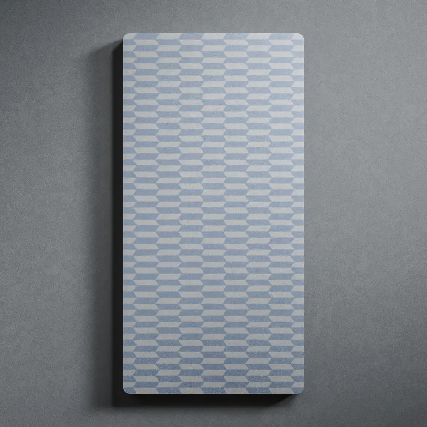 Concrete tiles - Arena 10x20 gray blue