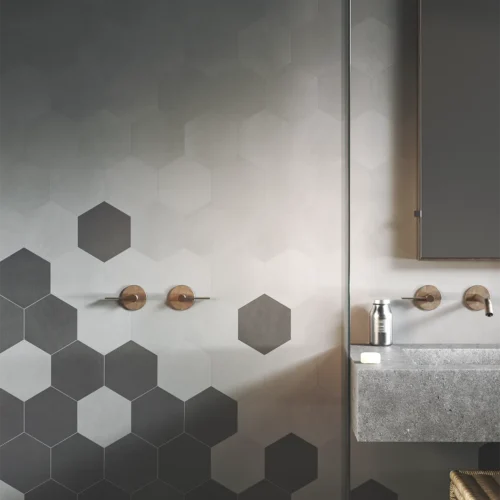 Hexgonal tiles