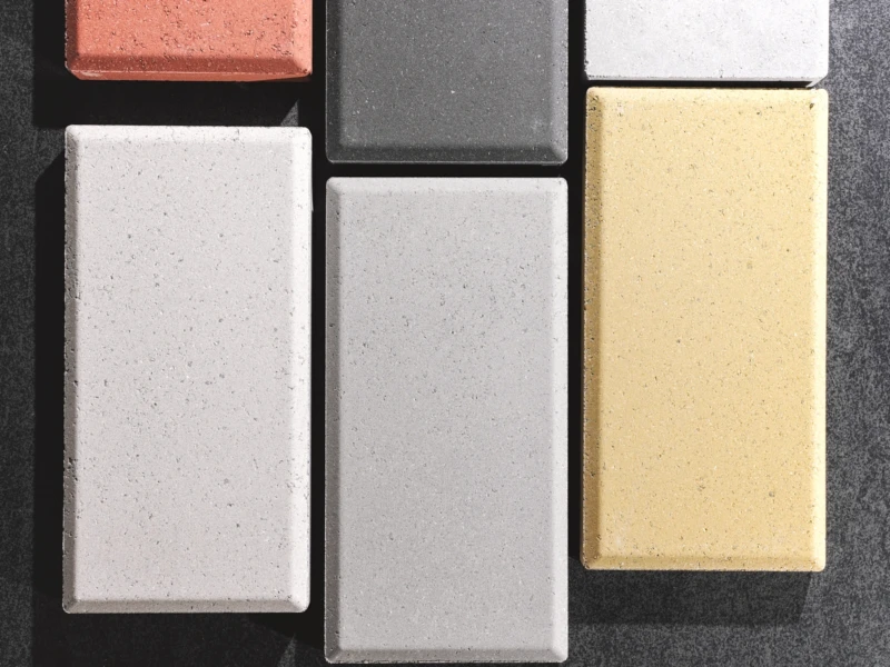 Floor covering made of cement